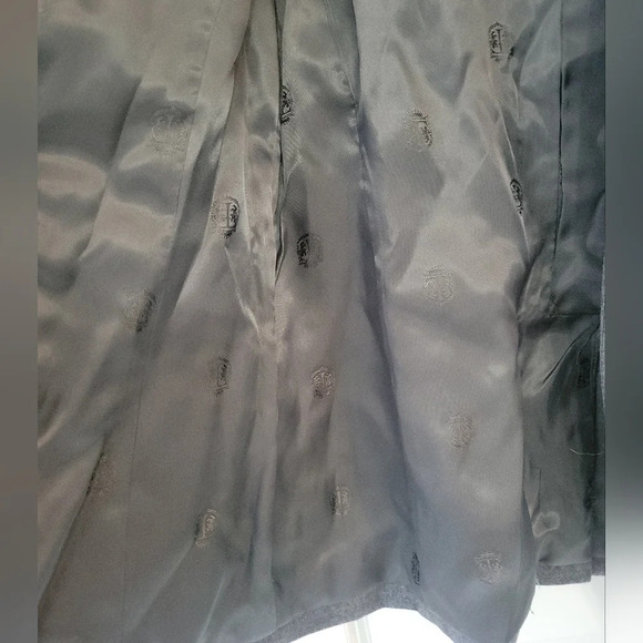 Talbots Size 2, Two Button Wool Blazer, Woven in Italy, Gray - Picture 4 of 7